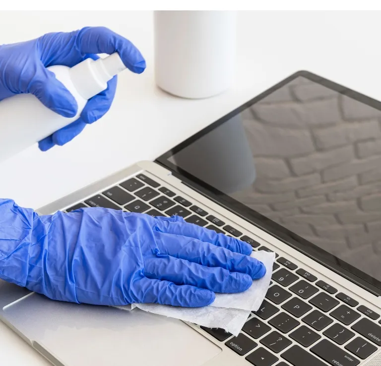 best way to clean laptop screen