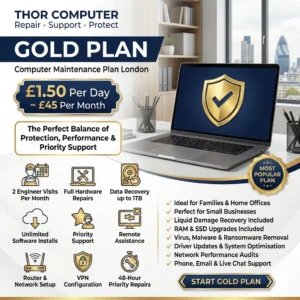 Computer Maintenance Plan London