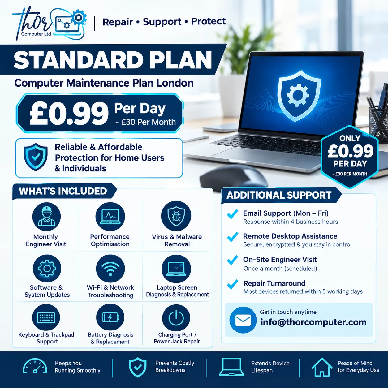 Computer Maintenance Plan London Thor Computerstandard Computer Maintenance Plan London Thor Computer(standard)
